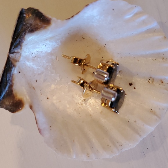 Sapphire and Diamond Earrings 💎✨️HOST PICK💎✨️ - Picture 2 of 6